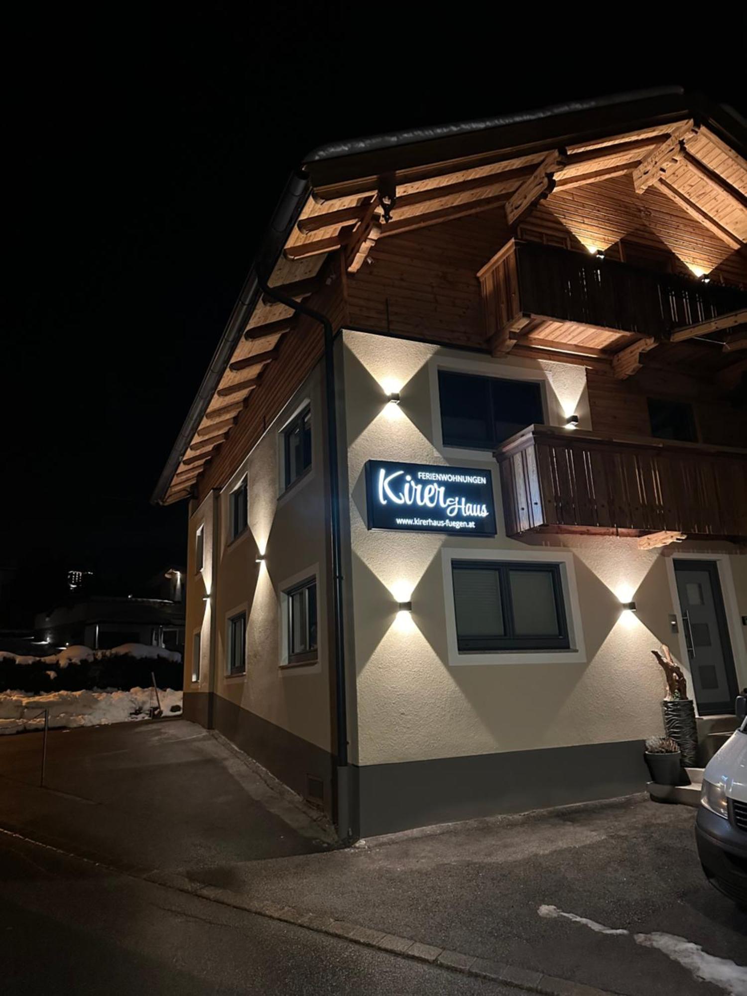 Ferienwohnung Mauracher Kirer Haus Fuegen Luaran gambar